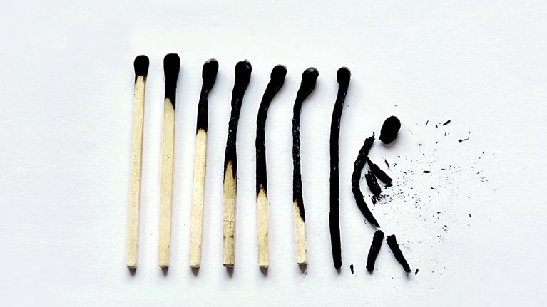 Munkahelyi burnout azaz kiégés